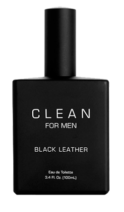 Clean For Men Black Leather 