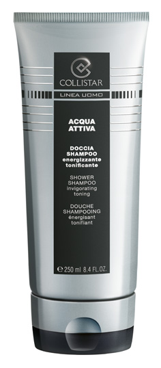 Linea Uomo. Acqua Attiva Shower Shampoo 250ml
