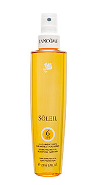 Soleil Shimmering Sun Body Oil SPF6 200ml