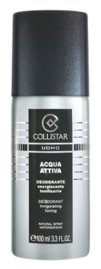 Linea Uomo. Acqua Attiva Deodorant Invigorating Toning 100ml