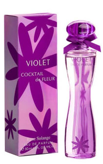 Violet Cocktail de fleur